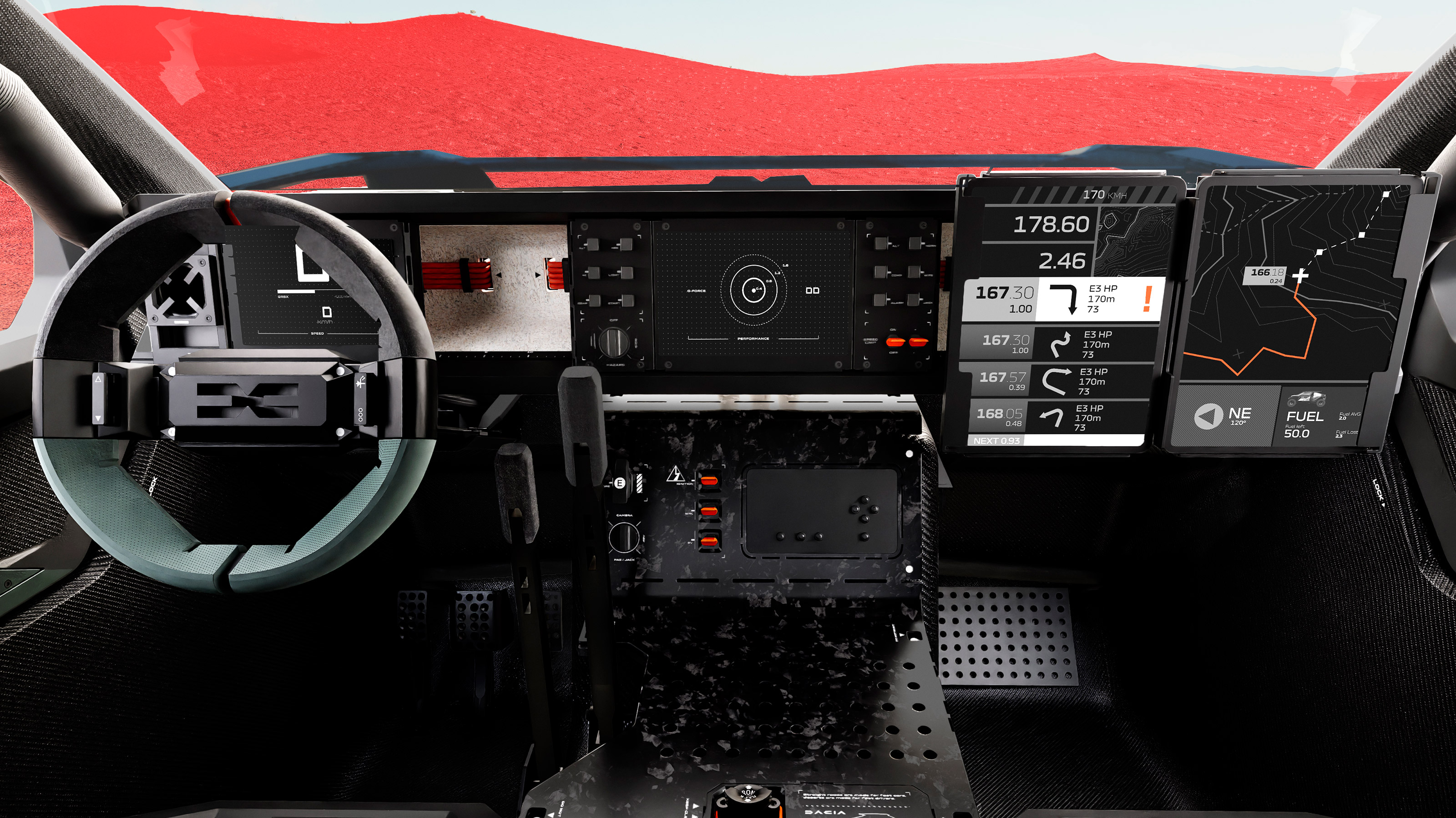 Dacia Sandrider - cabin