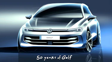 Volkswagen Golf facelift - front