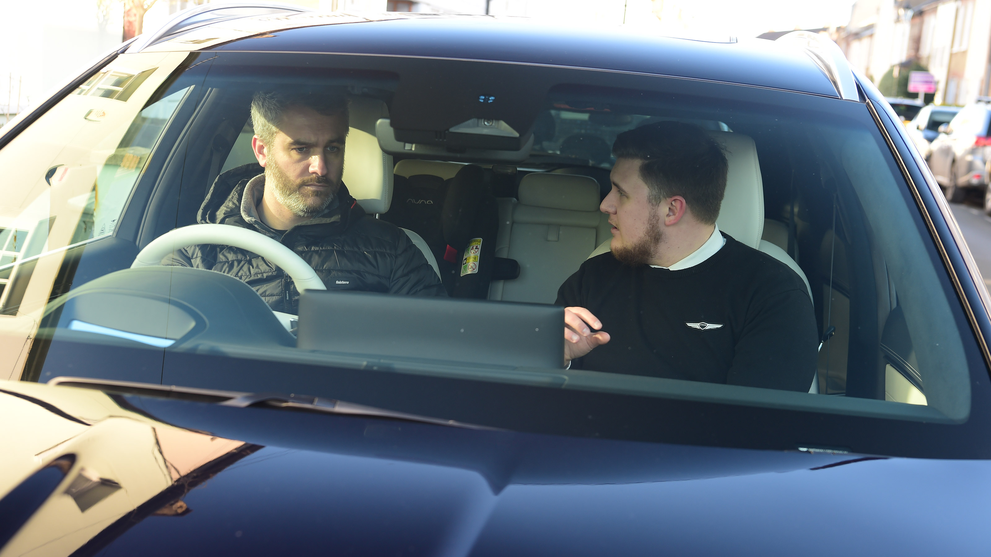 Genesis Electrified GV70 long termer - in car