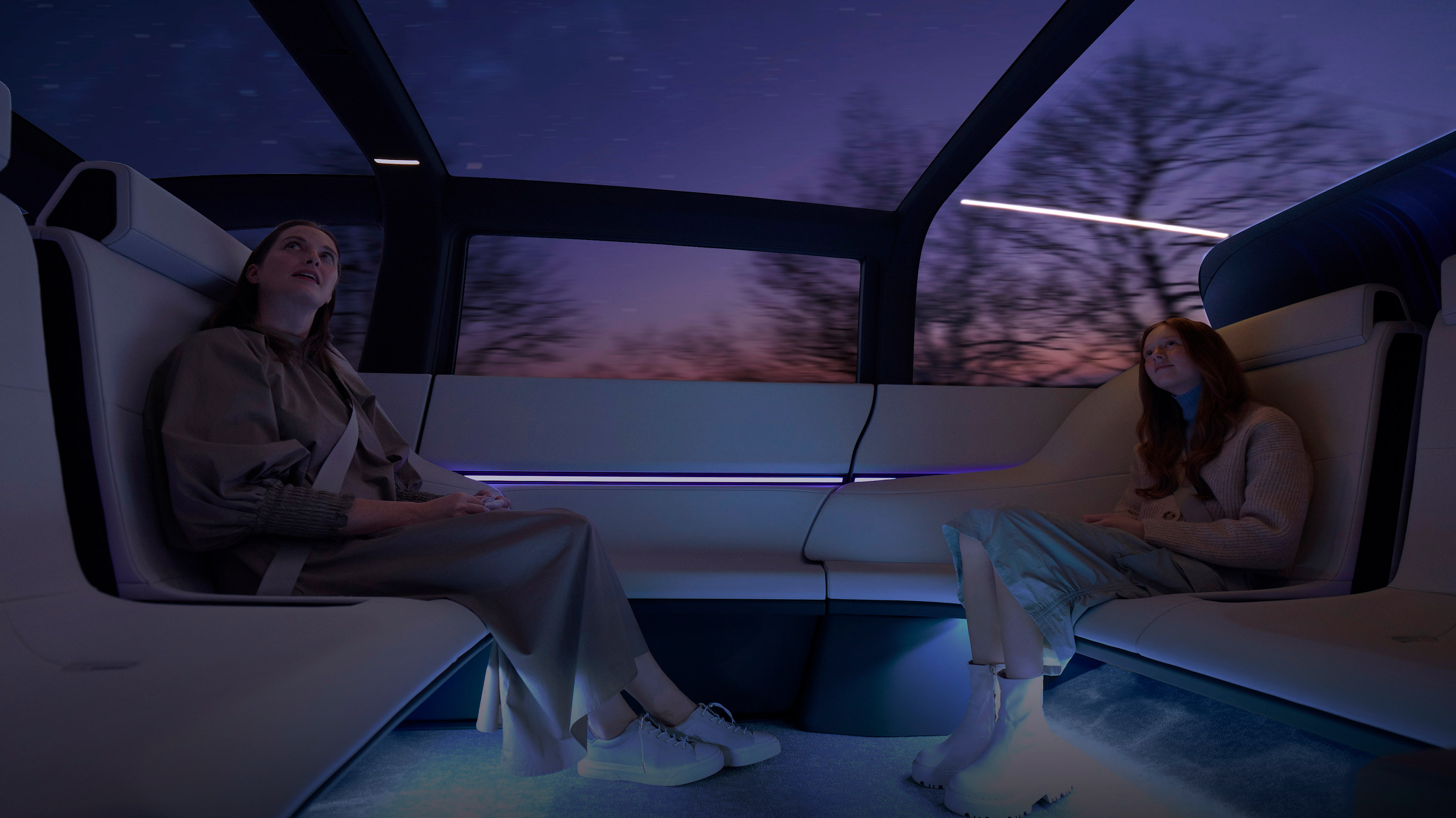 Honda Space-hub concept - cabin