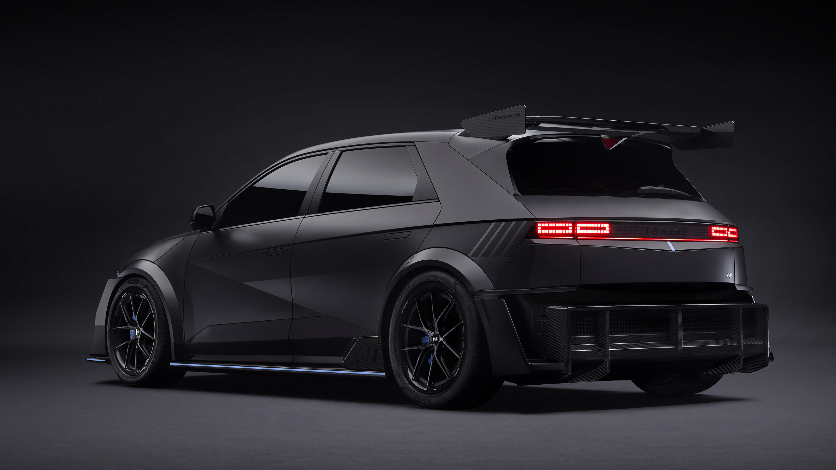  Hyundai Ioniq 5 N NPX1 concept - rear