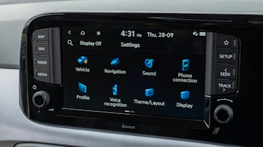 Hyundai i10 - touchscreen