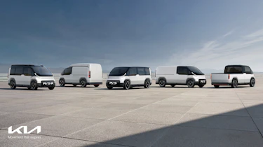 Kia PV5 - line-up