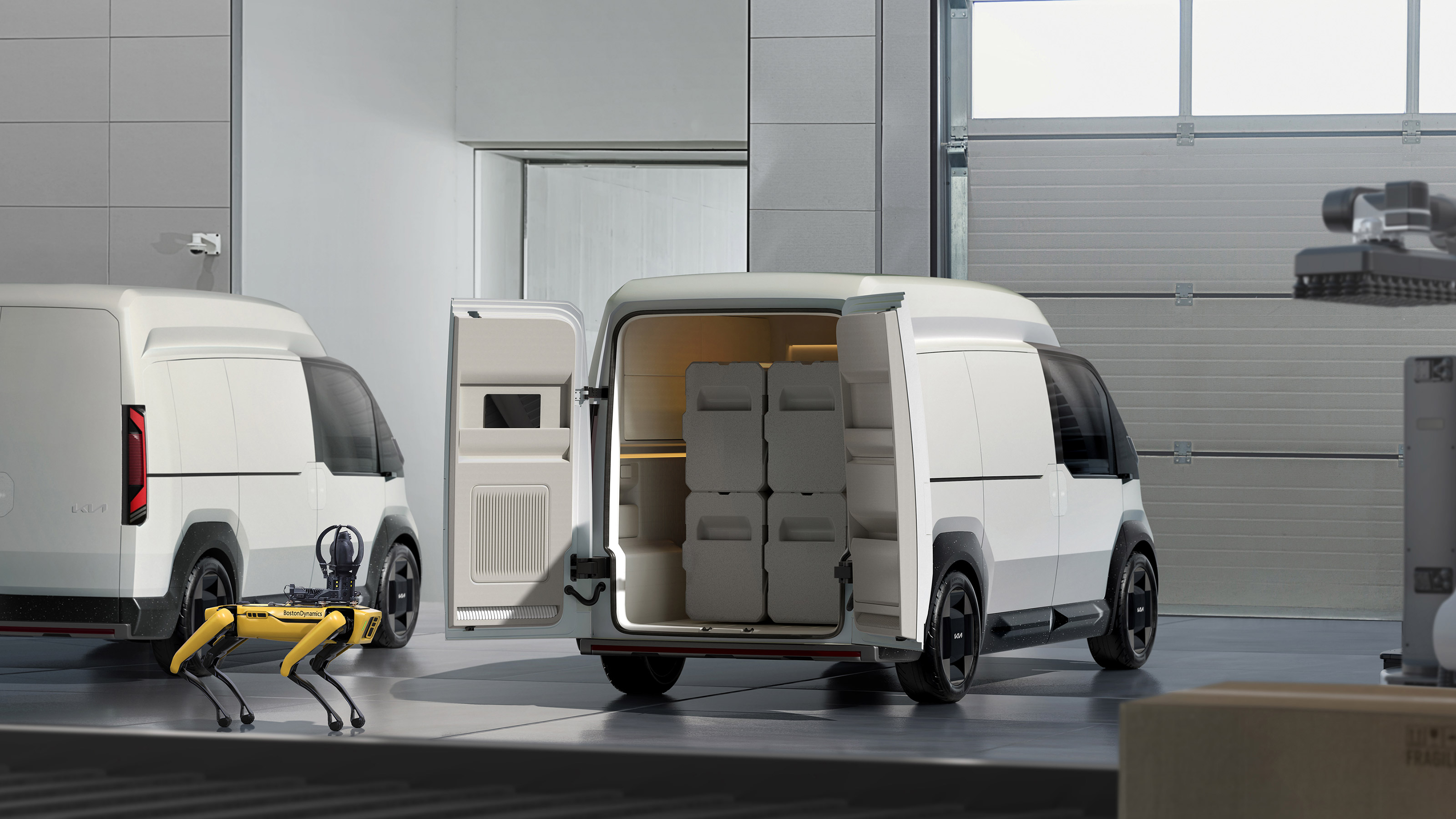 Kia PV5 - loading bay