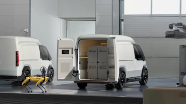Kia PV5 - loading bay