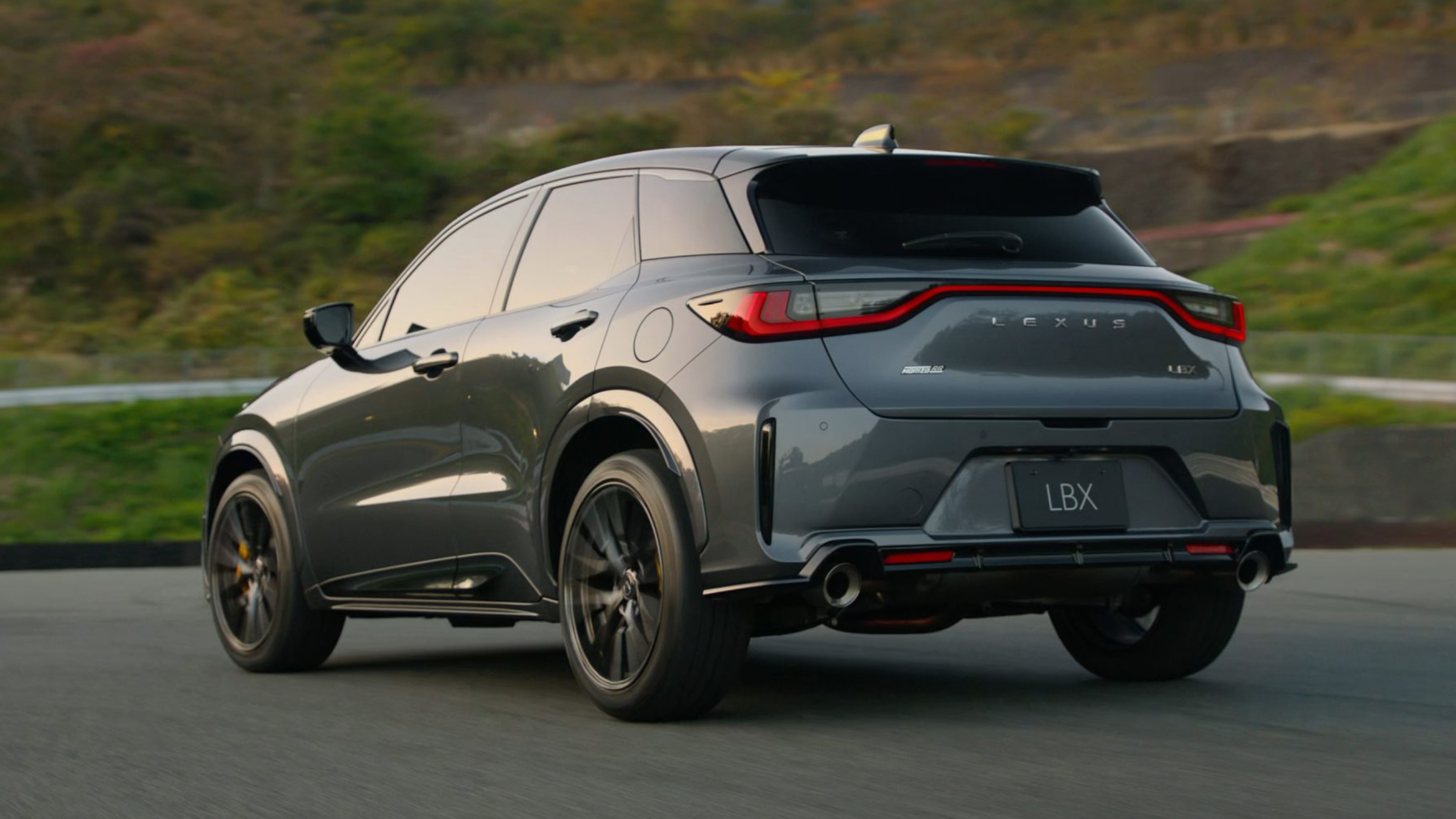 Lexus LBX Morizo RR concept - rear tracking 