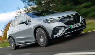 Mercedes EQE SUV - front