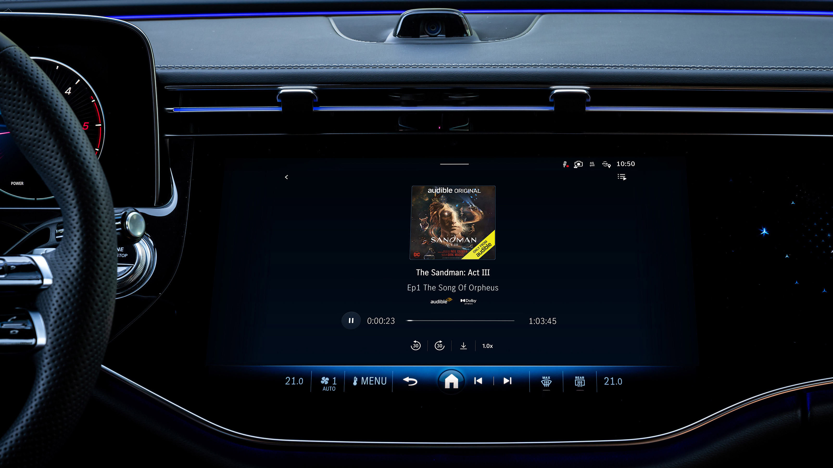 Mercedes MBUX and AI - screen