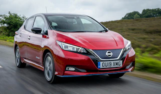 Nissan Leaf - front tracking