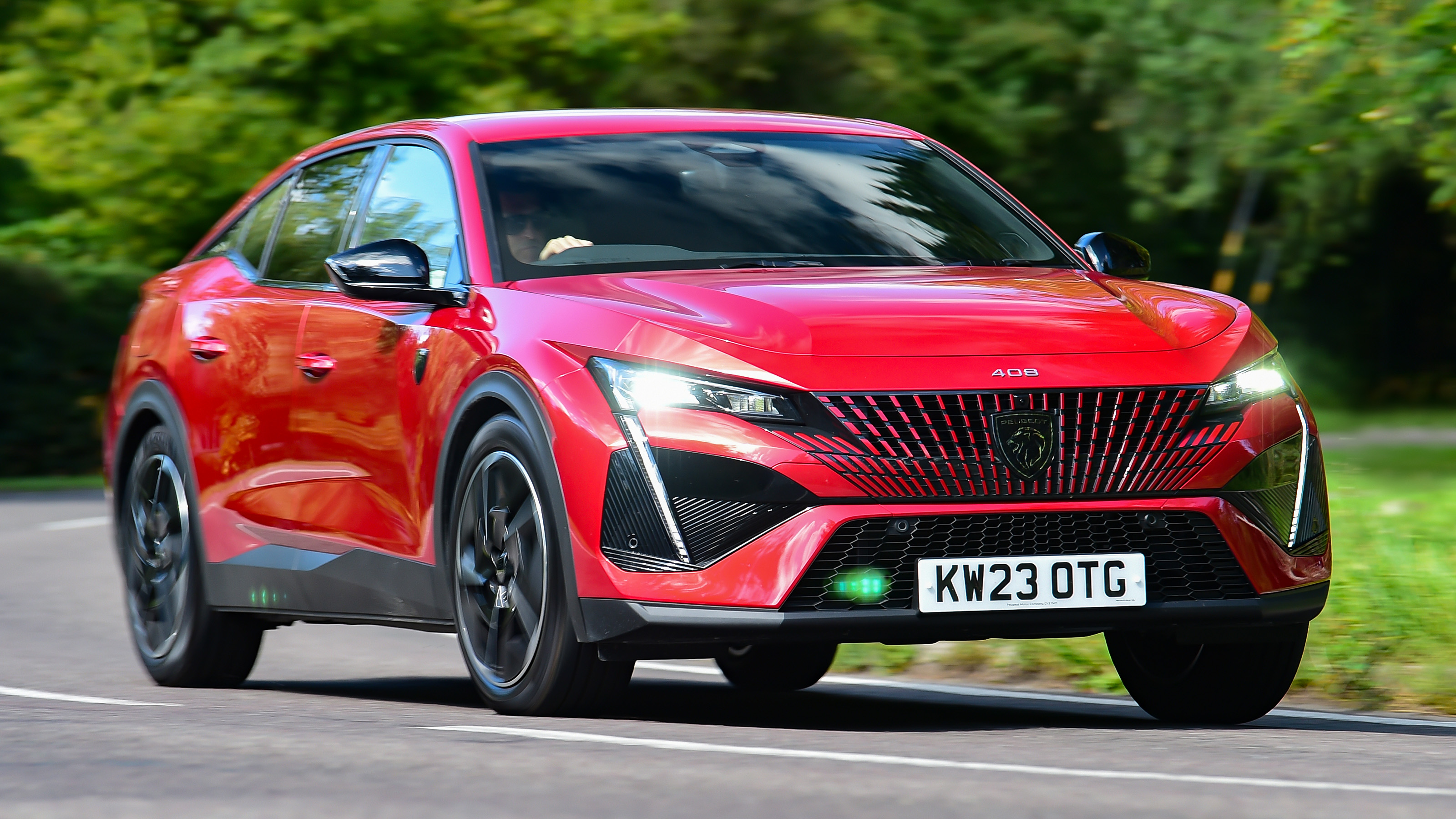 Peugeot 408 GT PureTech long-term test car - front tracking