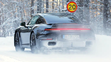 Facelift Porsche 911 2024 - rear