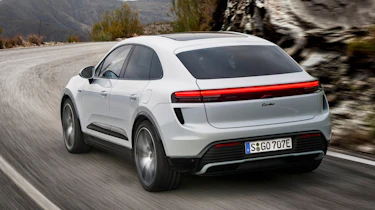 Porsche Macan EV - rear action