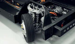 REE P7-C chassis and suspension