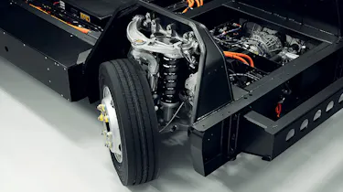 REE P7-C chassis and suspension