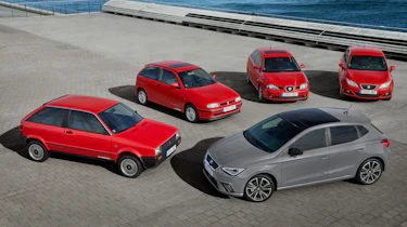 SEAT Ibiza Anniversary edition - all generations