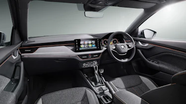 Updated Skoda Scala interior