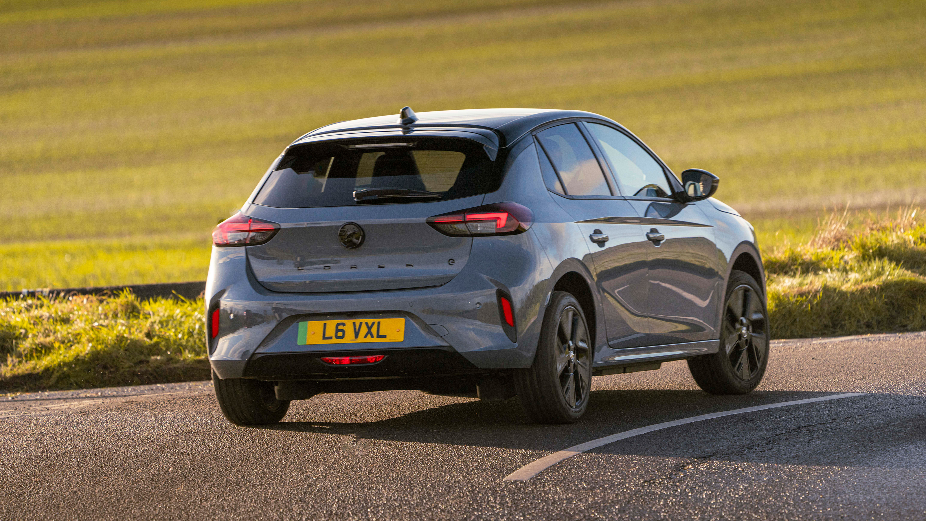 Vauxhall Corsa Electric facelift - rear cornering