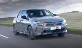 Vauxhall Corsa Electric facelift - front tracking