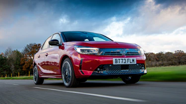 Vauxhall Corsa - front tracking