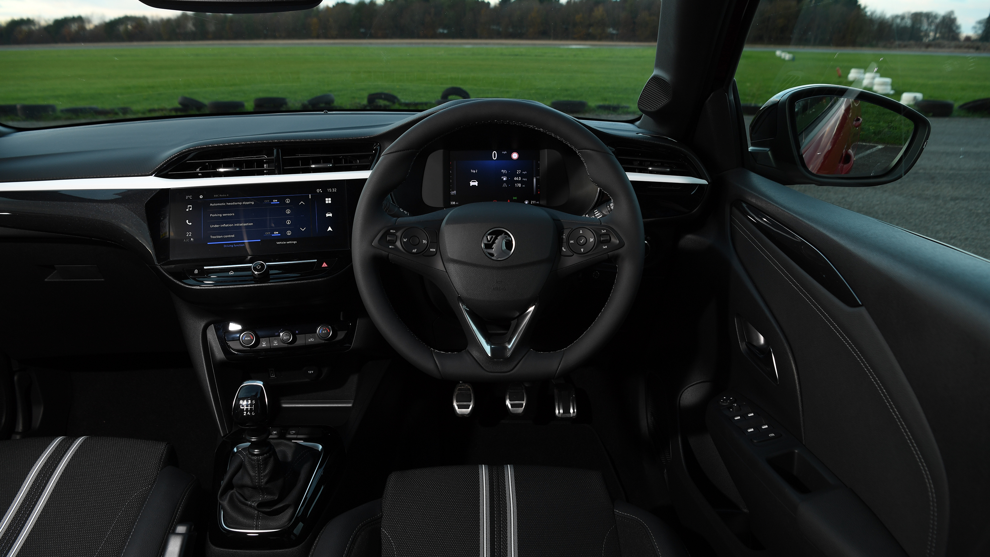 Vauxhall Corsa vs Hyundai i20 - Vauxhall interior 