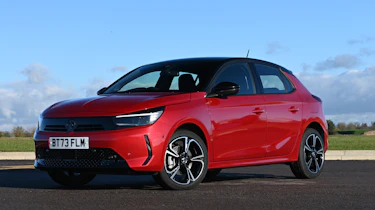 Vauxhall Corsa vs Hyundai i20 - Vauxhall front static