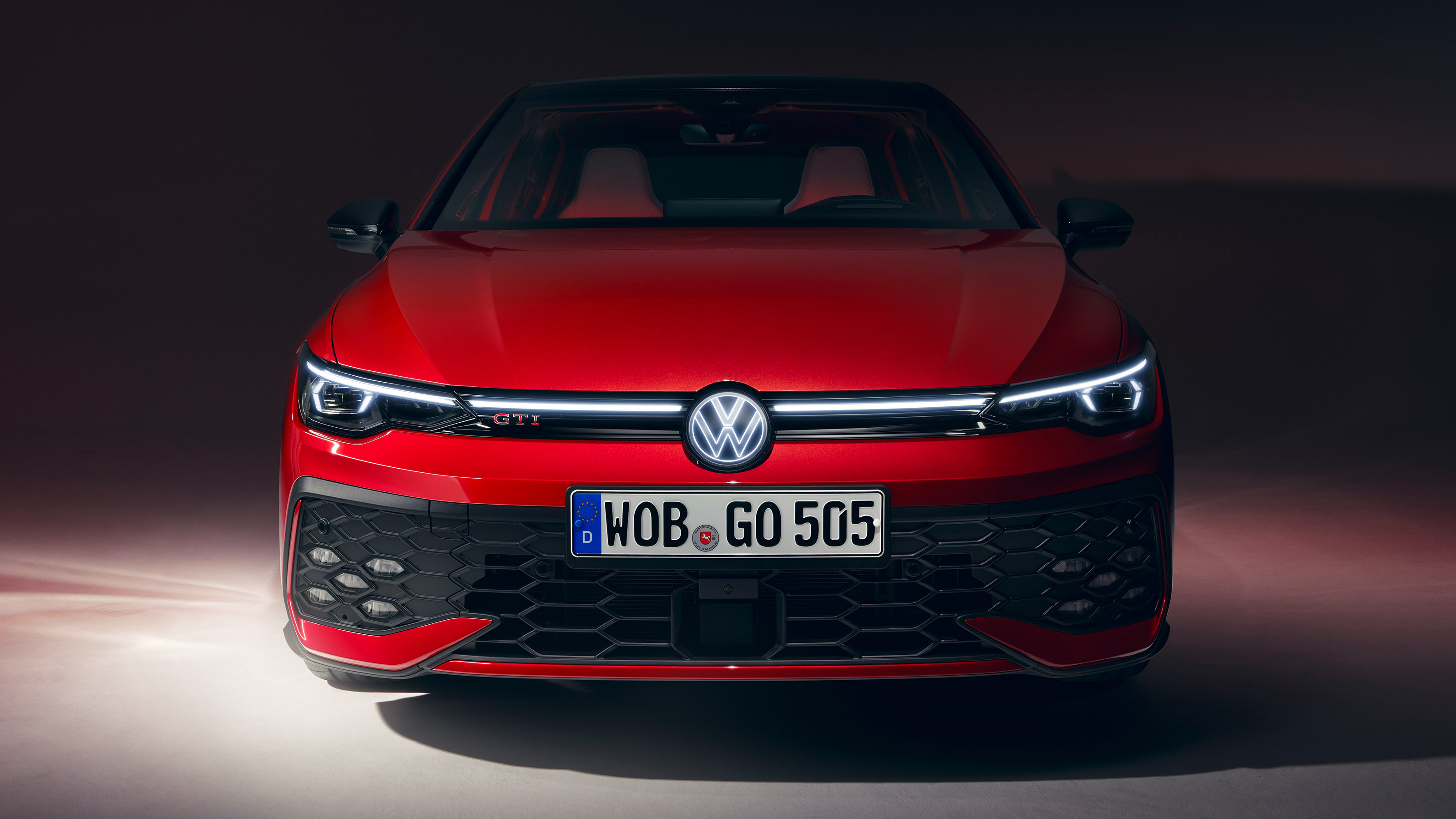 Volkswagen Golf GTI facelift - full front studio