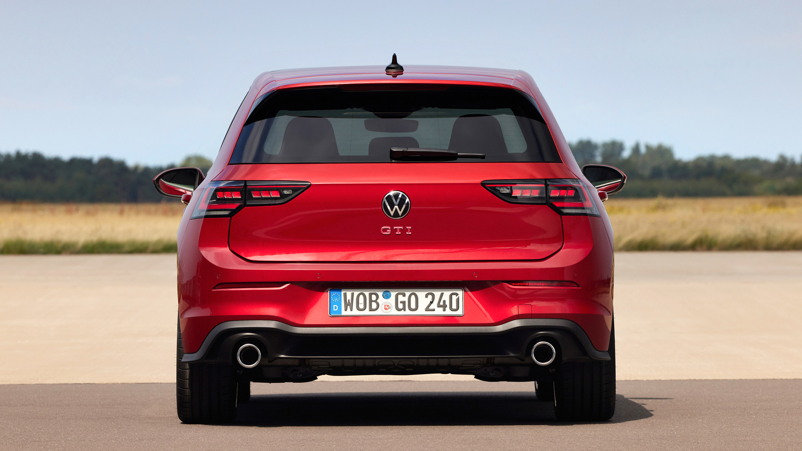 Volkswagen Golf GTI facelift - full rear