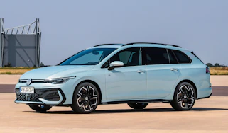 Volkswagen Golf Estate facelift - front