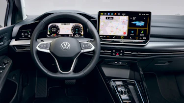 Volkswagen Golf facelift - cabin