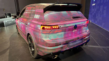 Volkswagen Golf facelift CES - full rear