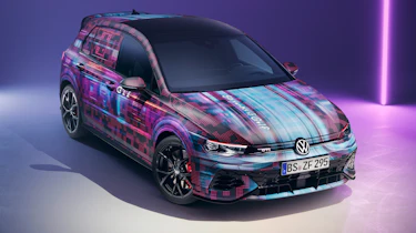 Volkswagen Golf facelift teaser - front