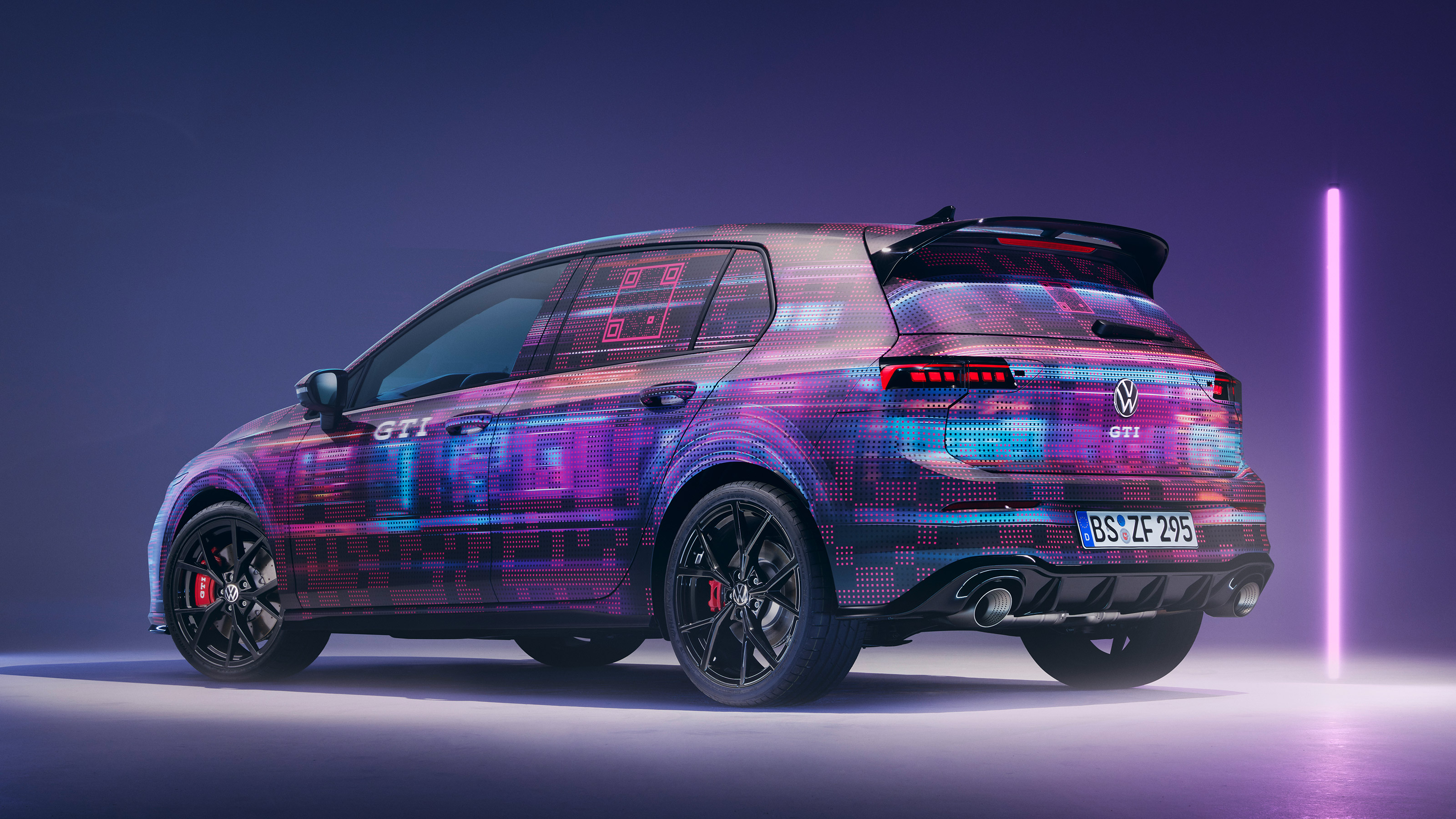 Volkswagen Golf facelift teaser - rear