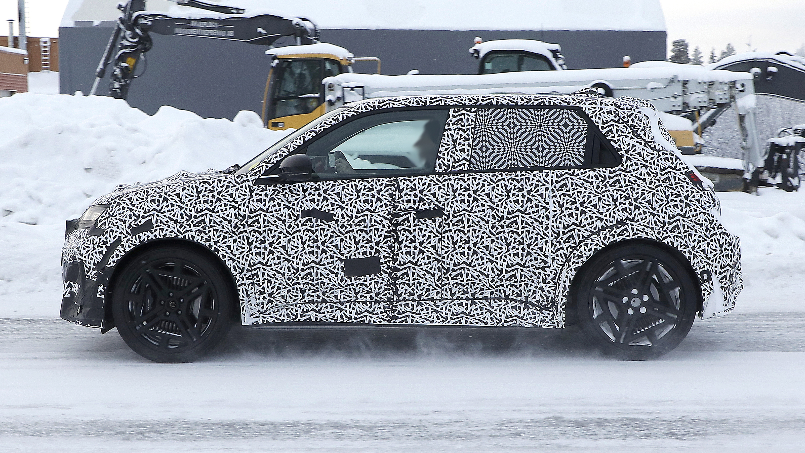 Alpine A290 (camouflaged) - side action