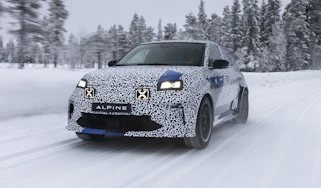 Alpine A290 testing - front