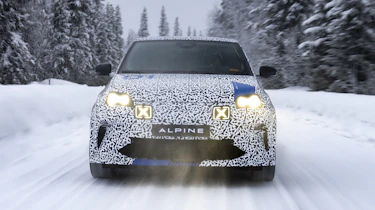 Alpine A290 testing - front
