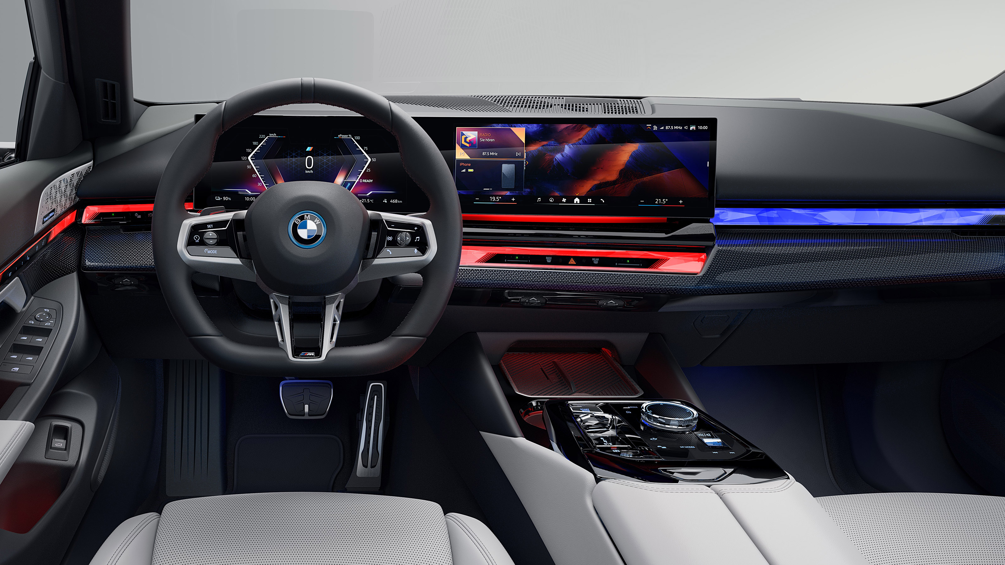 BMW i5 Touring - dash