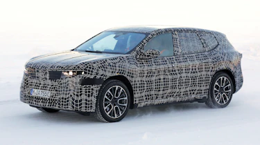 BMW Neue Klasse SUV spyshots - front quarter