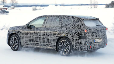BMW Neue Klasse SUV spyshots - rear quarter