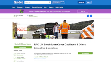 Best cashback sites - Quidco