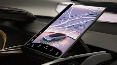 Chrysler Halycon Concept - infotainment screen