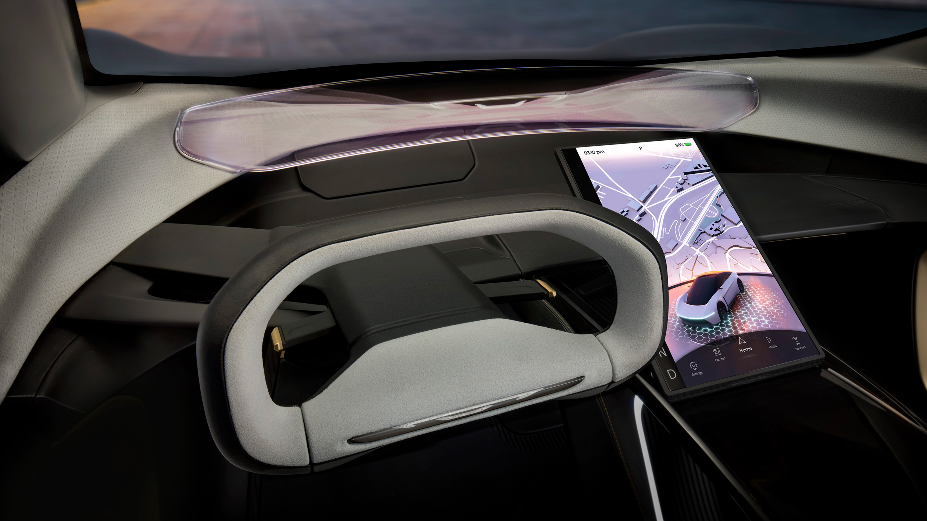 Chrysler Halycon Concept - steering wheel