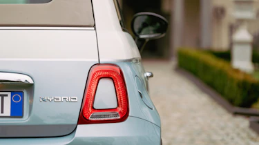 Fiat 500 Collezione - rear light