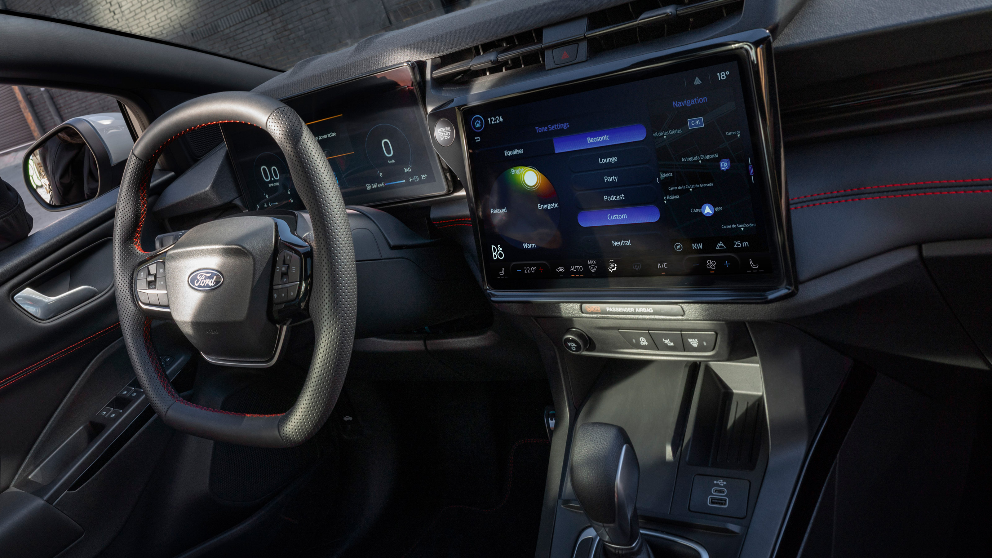 Ford Puma facelift - dashboard