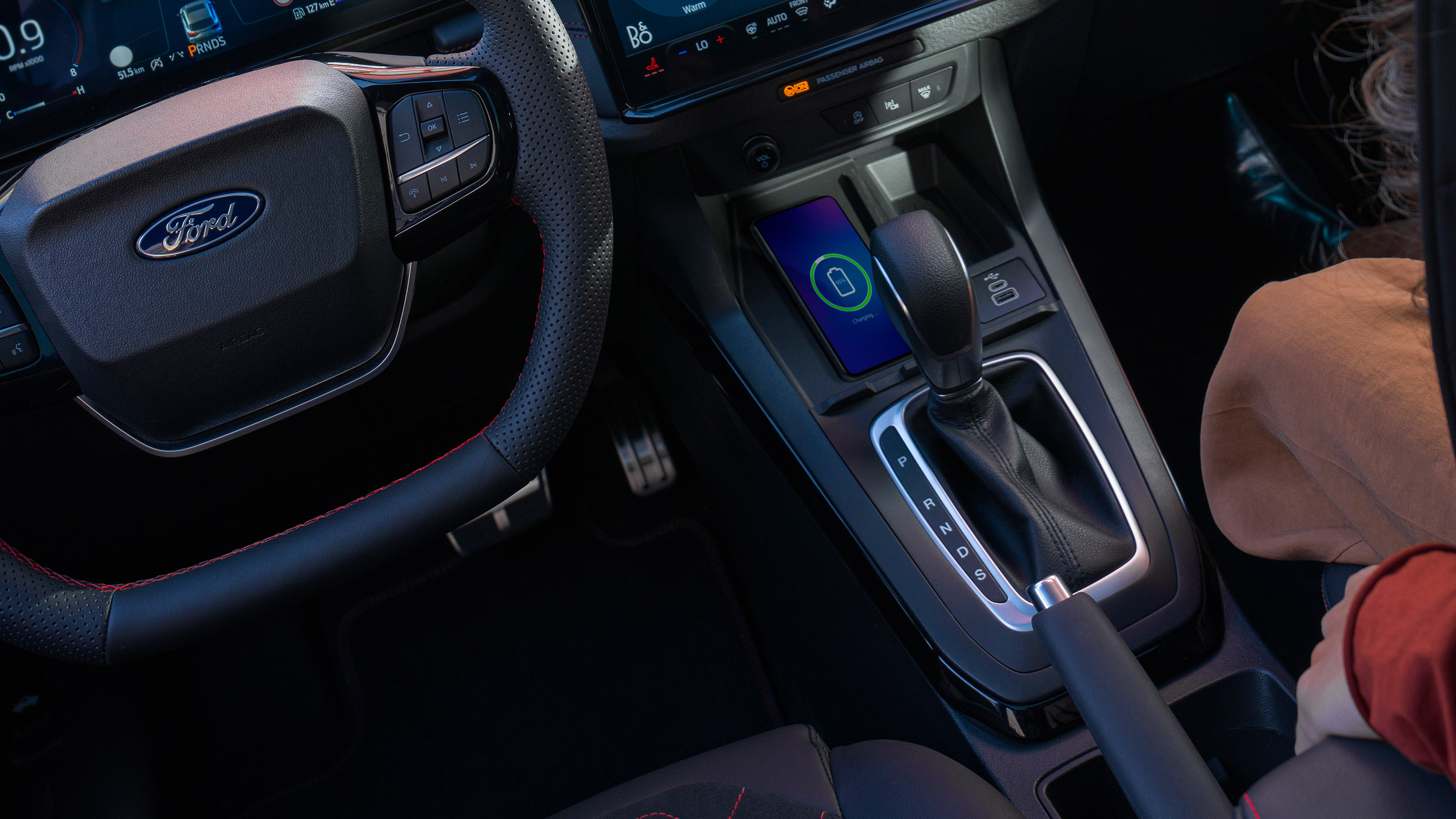 Ford Puma facelift - interior detail