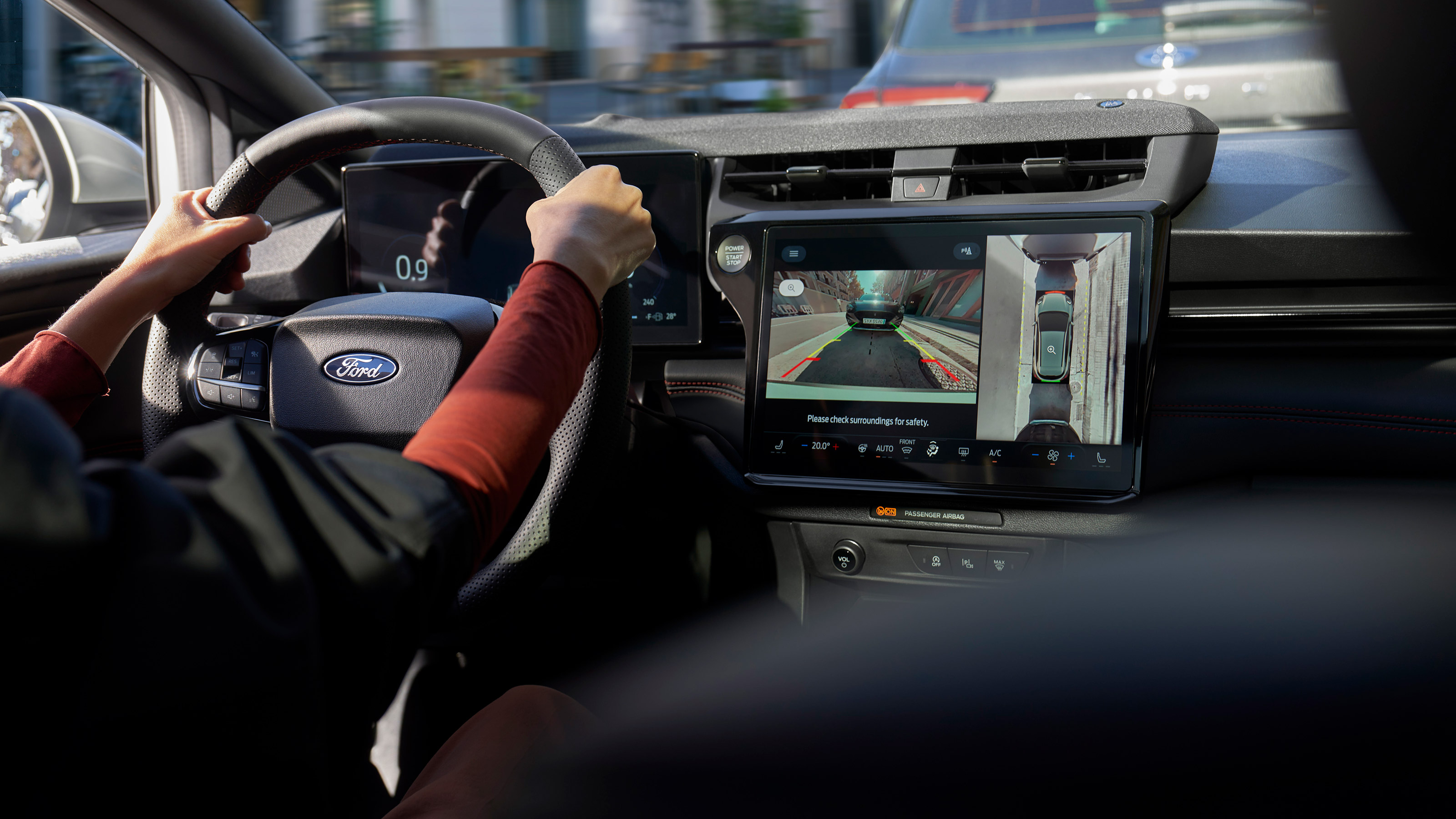 Ford Puma facelift - steering wheel
