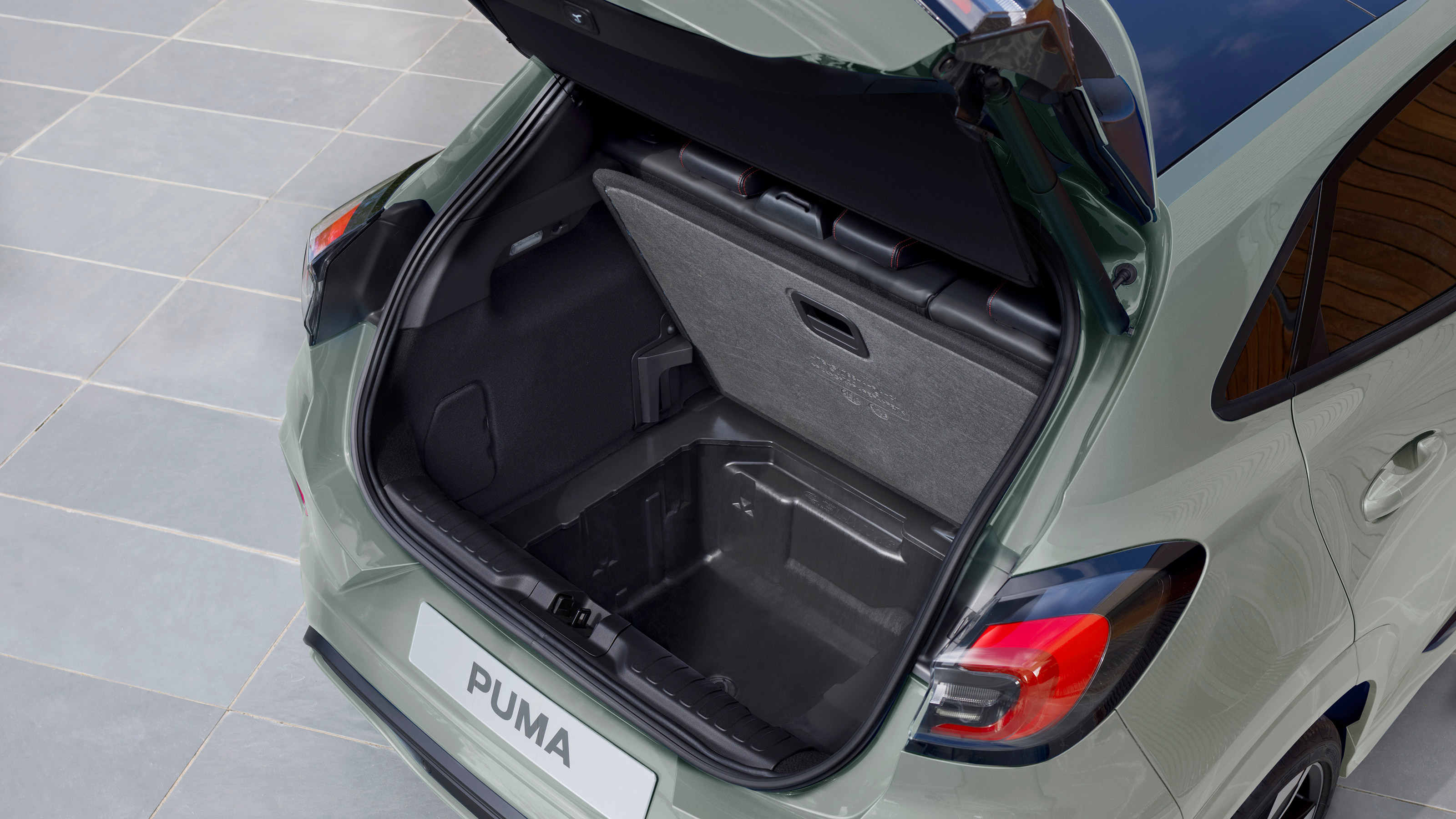 Ford Puma facelift - boot
