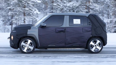 Hyundai Casper (camouflaged) - side