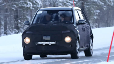 Hyundai Casper (camouflaged) - front