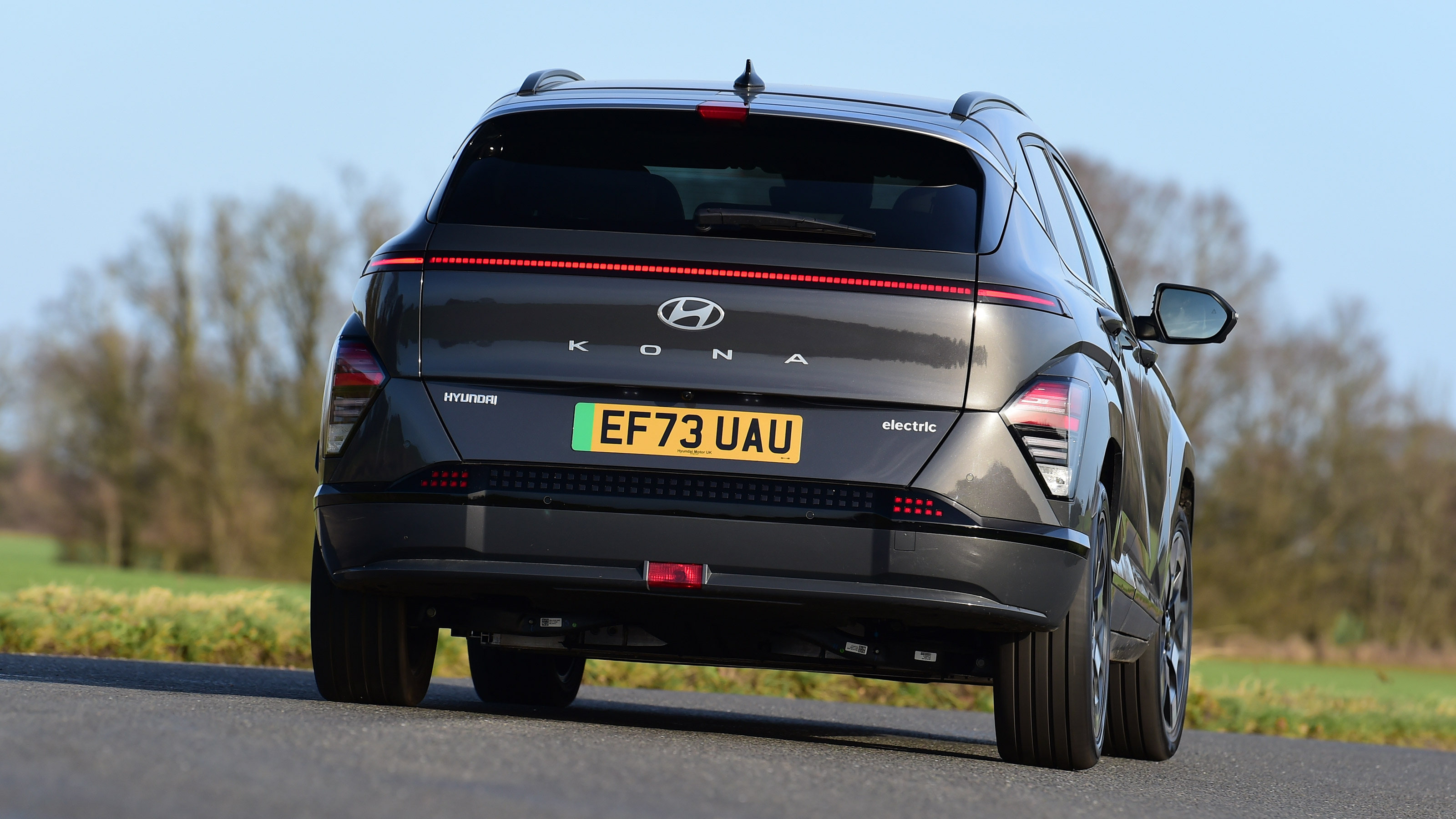 Hyundai Kona Electric long termer - rear cornering