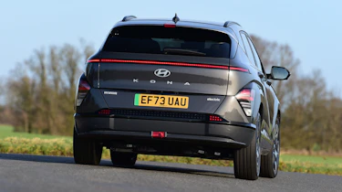Hyundai Kona Electric long termer - rear cornering